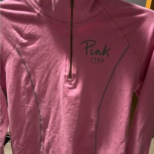 Pink 1986 Half-Zip Pullover